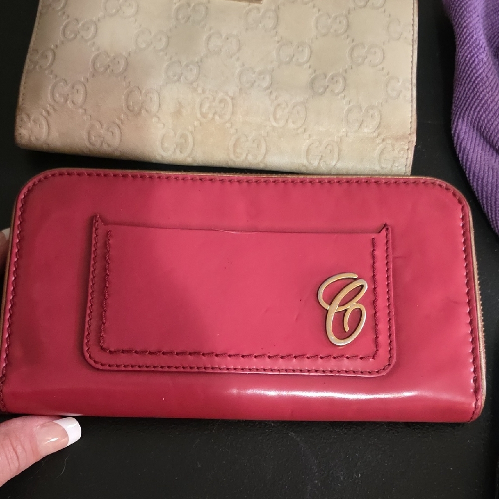 VINTAGE CHLOE LONG ZIPPER WALLET